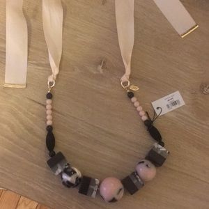 Ann Taylor Factory Ribbon Necklace